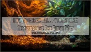 how to check ball python tank temperature how to check ball python tank temperature