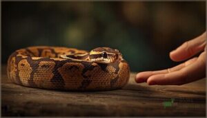 how to handle a hissing ball python how to handle a hissing ball python