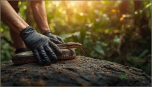 how to handle a scared or aggressive snake how to handle a scared or aggressive snake