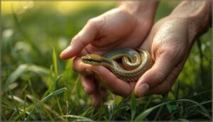 how to pick up a wild or garter snake how to pick up a wild or garter snake