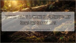 how to tell if a snake is venomous how to tell if a snake is venomous