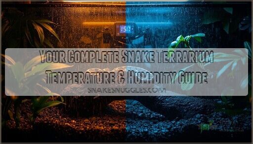 Your Complete Snake Terrarium Temperature & Humidity Guide