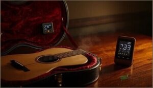 in-case vs. room hygrometers in-case vs. room hygrometers