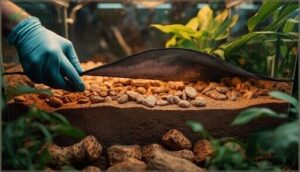 installing a substrate barrier installing a substrate barrier