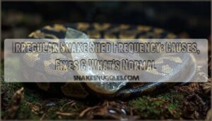 irregular snake shed frequency irregular snake shed frequency