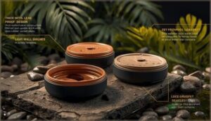 leak-proof and spill-resistant designs leak-proof and spill-resistant designs