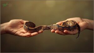 let the snake explore instead of restraining it let the snake explore instead of restraining it