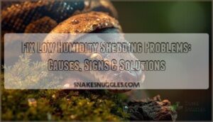 low humidity shedding problems