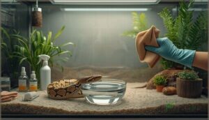 maintaining health and hygiene in the enclosure maintaining health and hygiene in the enclosure