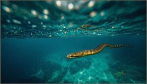 marine yellow-bellied sea snake marine yellow-bellied sea snake