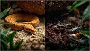 matching substrate to snake species matching substrate to snake species