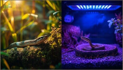 Natural Lighting Vs Artificial Lighting for Snakes: What Works Best