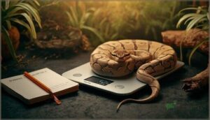 monitoring snake health during diet changes monitoring snake health during diet changes