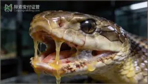 mucus or discharge from the mouth mucus or discharge from the mouth