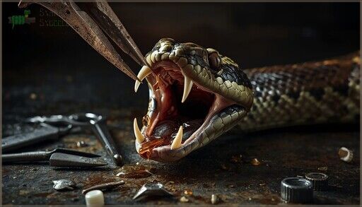 Snake Deficating What Happens When You Defang a Snake? Risks & Consequences