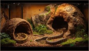 placement and maintenance of snake caves placement and maintenance of snake caves