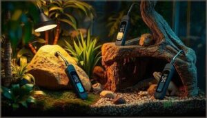 placement of thermometers in the enclosure placement of thermometers in the enclosure