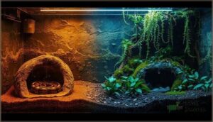 positioning heat sources and hides positioning heat sources and hides