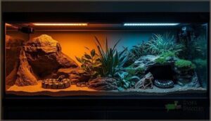 positioning warm and cool zones positioning warm and cool zones