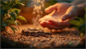 post-handling care and observation post-handling care and observation