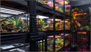 power strips, load limits, and cable organization power strips, load limits, and cable organization