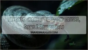 pre shed snake aggression pre shed snake aggression