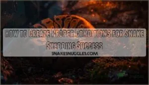 proper conditions snake shedding proper conditions snake shedding