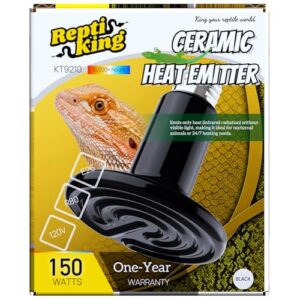 Reptile Heat Lamp, 150W Ceramic B0FGCHMK3M