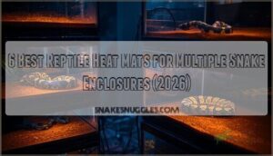 reptile heat mats for multiple snake enclosures