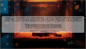 reptile heating pads for overnight temperature drops