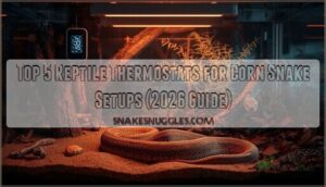 reptile thermostats for corn snake setups