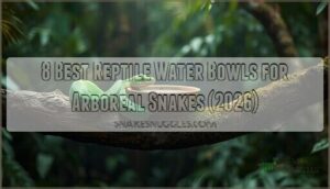 reptile water bowls for arboreal snakes reptile water bowls for arboreal snakes