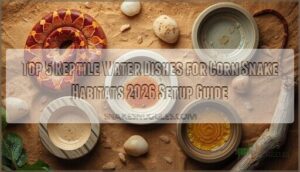 reptile water dishes for corn snake habitats reptile water dishes for corn snake habitats