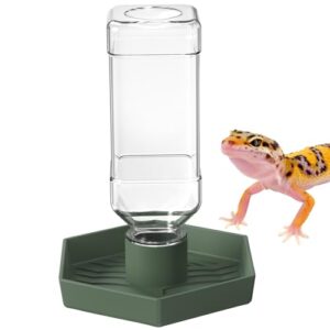 Reptile Water Dispenser Bearded Dragon Water B0D6R8QXZB