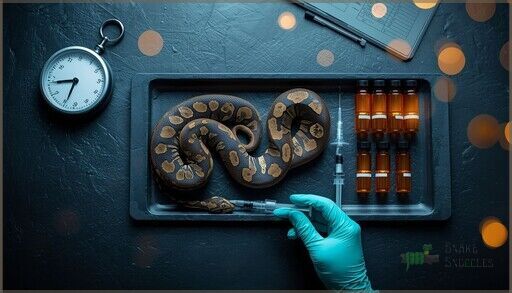 Snake Getting Injection Safe Antibiotics for Snake Infections: Dosage & Care Guide