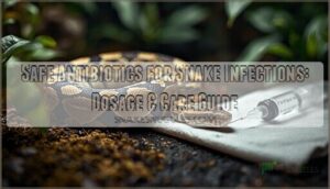 safe antibiotics for snake infections safe antibiotics for snake infections