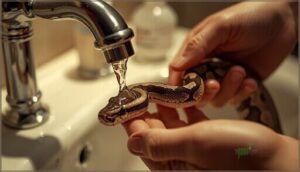 safely getting the snake to release safely getting the snake to release