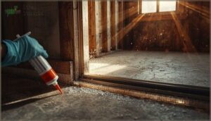 sealing gaps, cracks, and entry points sealing gaps, cracks, and entry points