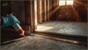 sealing gaps, cracks, and entry points sealing gaps, cracks, and entry points