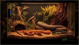 setting up the breeding enclosure setting up the breeding enclosure