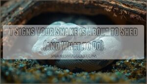 signs snake about to shed