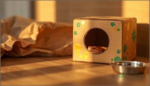 simple cardboard box hides simple cardboard box hides