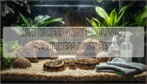 snake enclosure cleanliness snake enclosure cleanliness