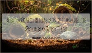 snake hides for naturalistic setups snake hides for naturalistic setups