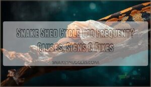snake shed cycle too frequent snake shed cycle too frequent