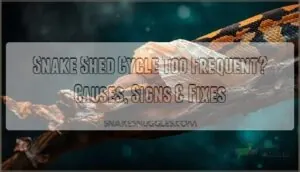 snake shed cycle too frequent snake shed cycle too frequent
