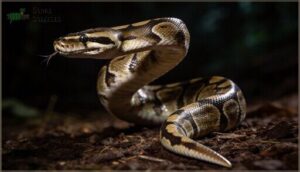 tail bracing before a quick forward motion tail bracing before a quick forward motion