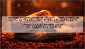 temperature during snake shed temperature during snake shed