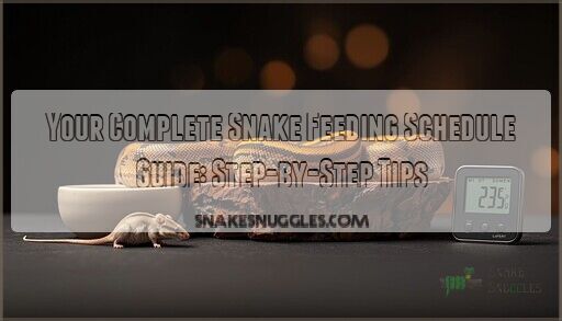 Your Complete Snake Feeding Schedule Guide: Step-by-Step Tips - Example Snake Feeding Schedule Daily