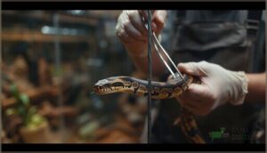 using hooks or tools for defensive snakes using hooks or tools for defensive snakes